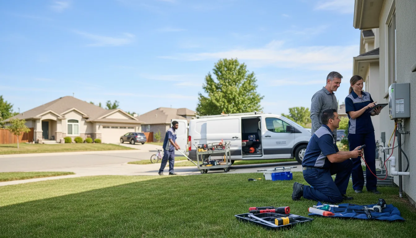 Tankless water heater service in Mcdonald, TN